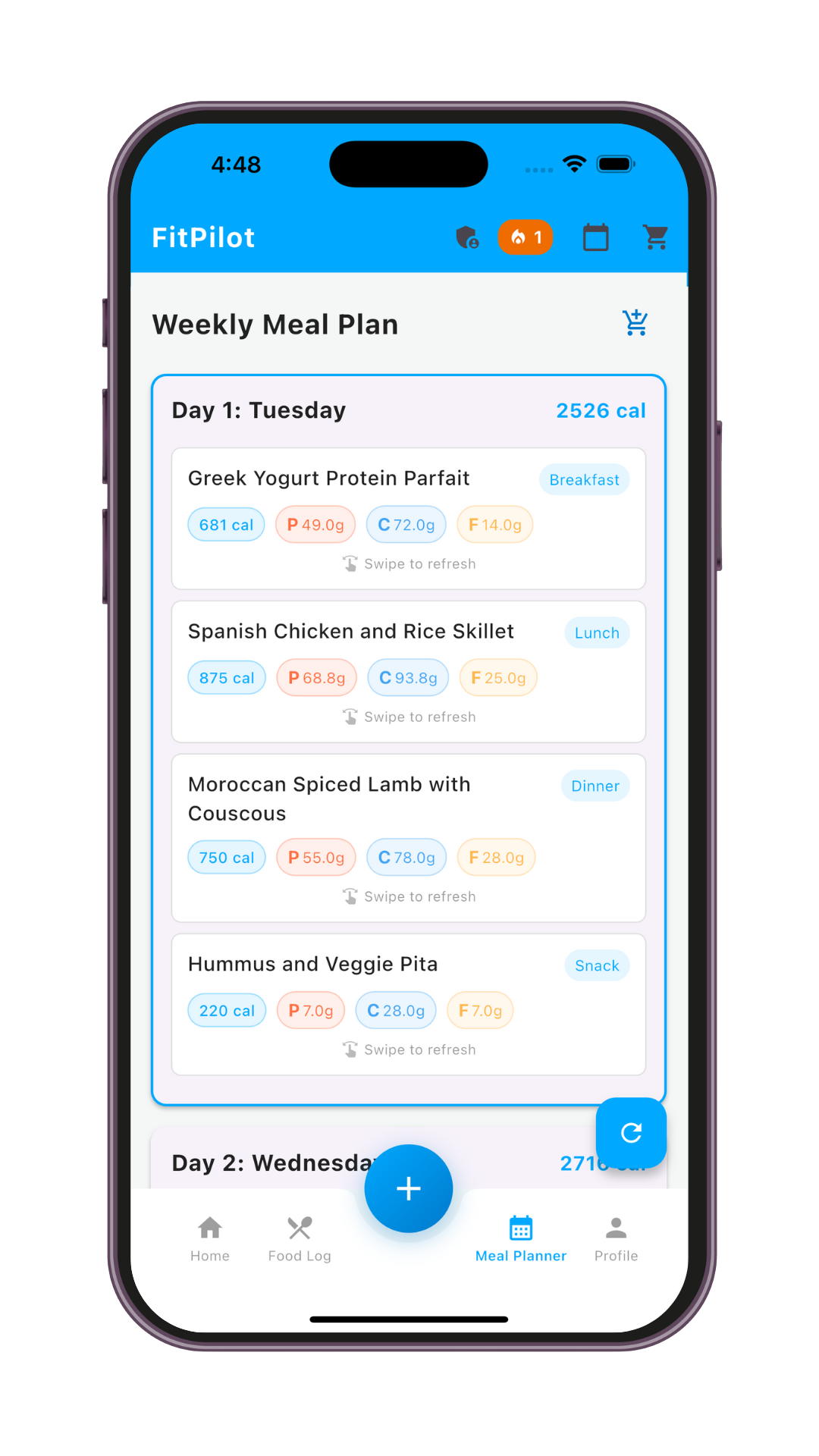 FitPilot App Screenshot 4